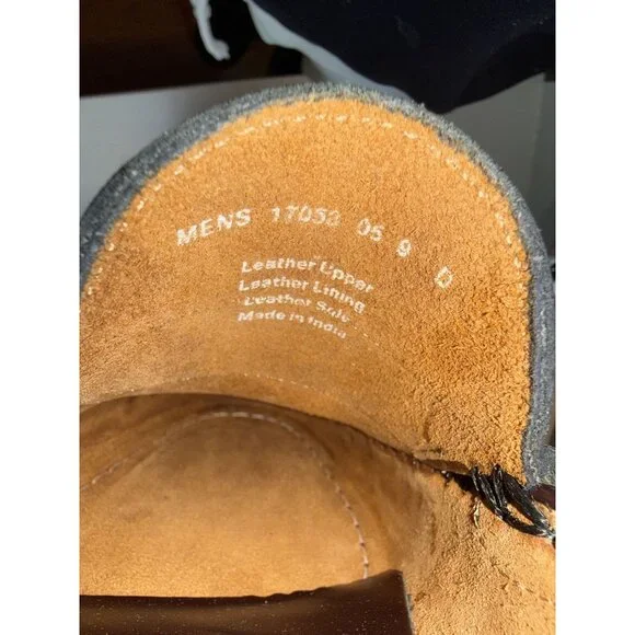 NIB Florsheim Berkley Men's Moc Toe Penny Loafer Burgundy Size 9 $145 [jb] - Picture 11 of 16